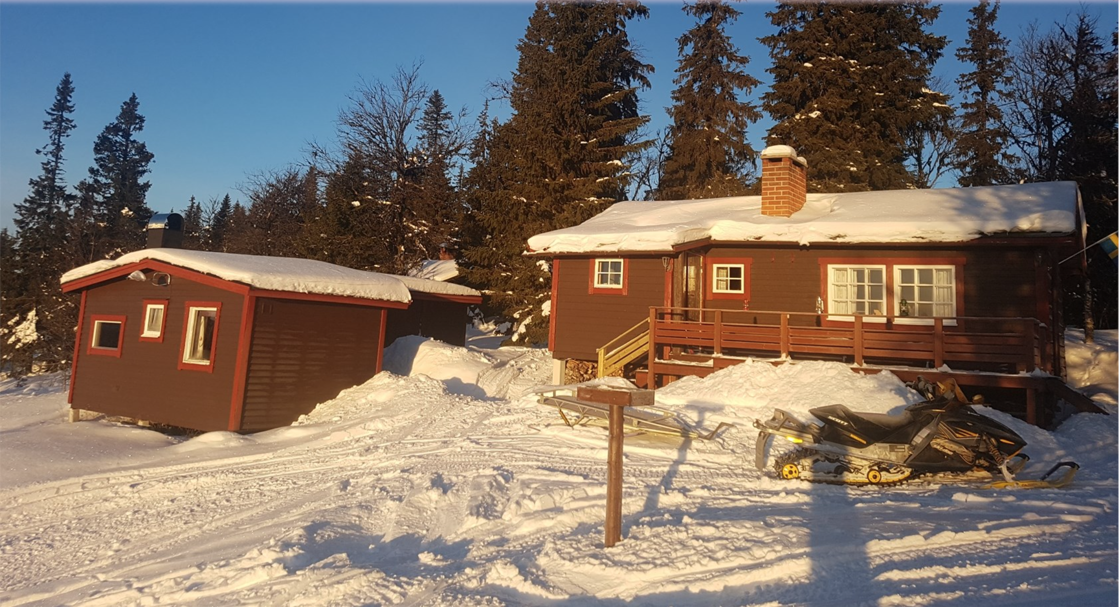 Särvfjället, Härjedalen — lodge exterior
